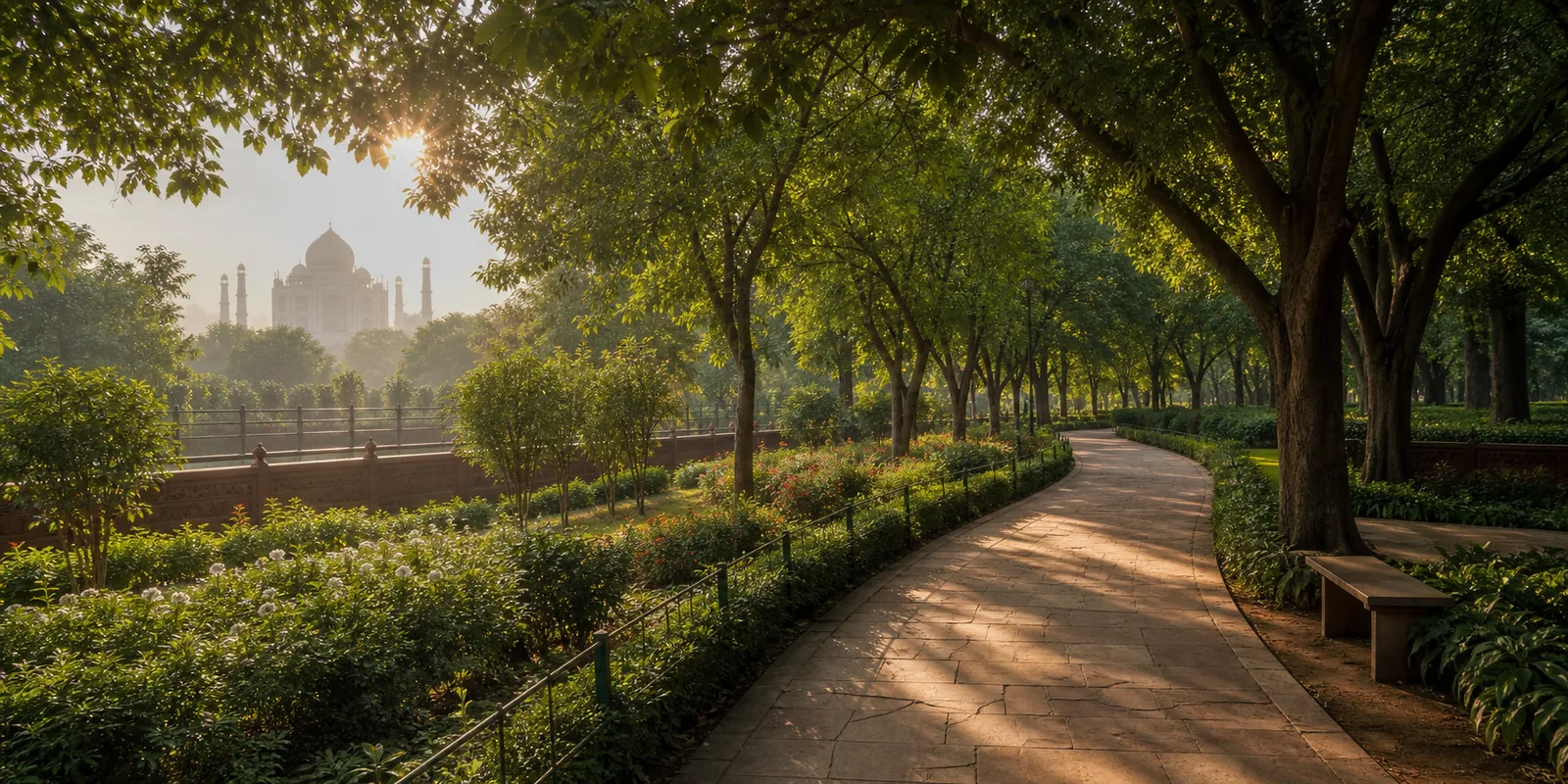 Agra Taj Nature Walk