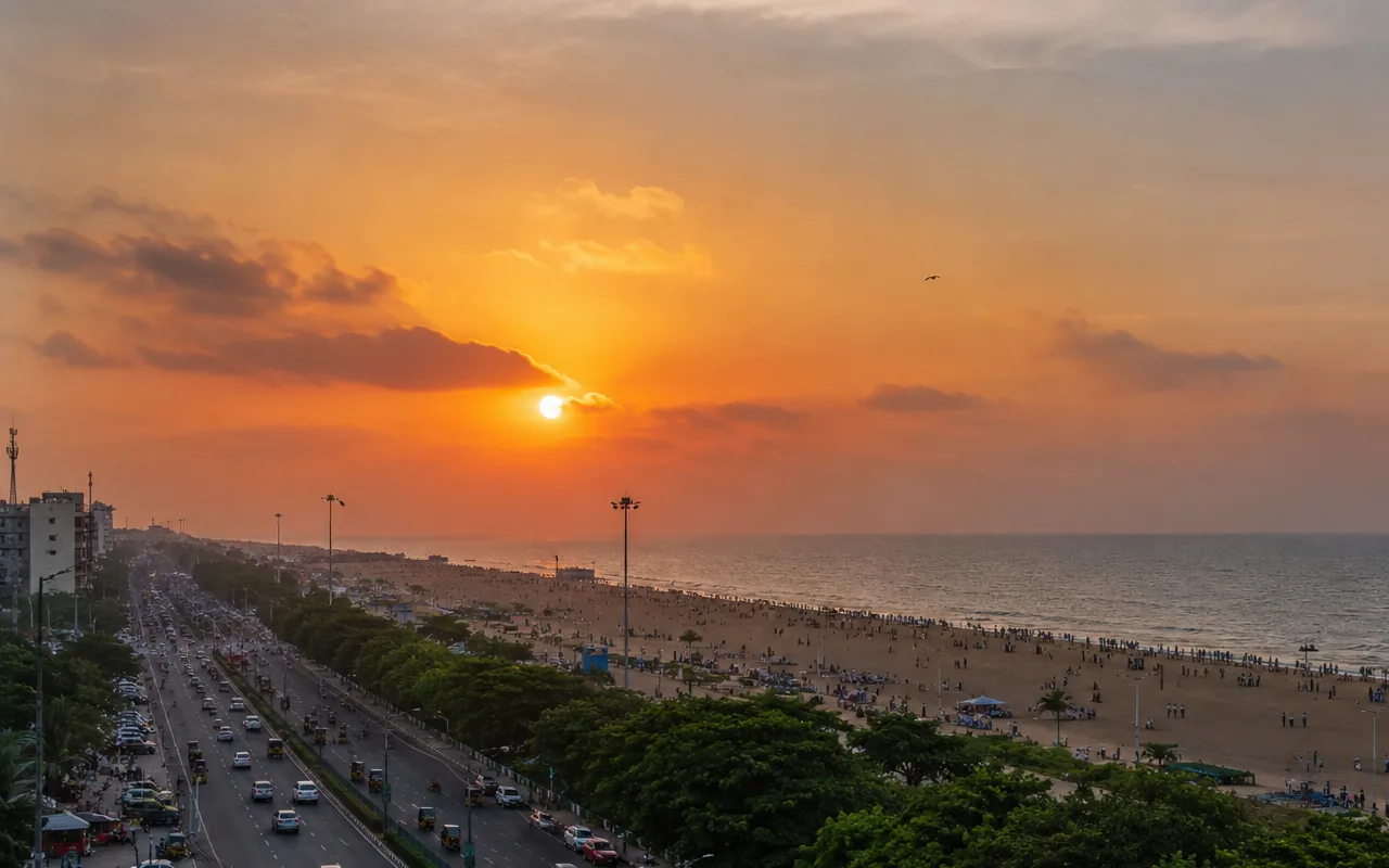 Chennai Marina Beach