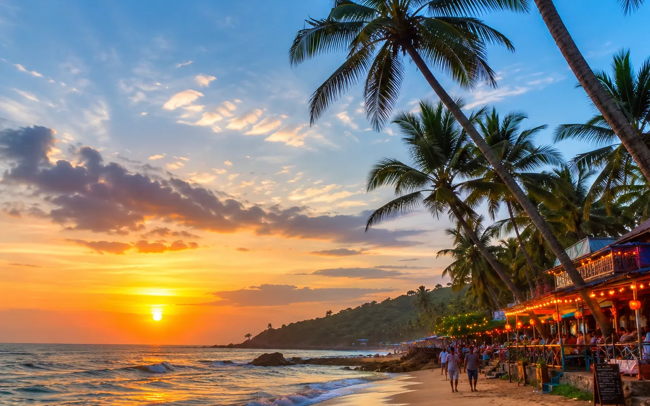 Goa Calangute Beach