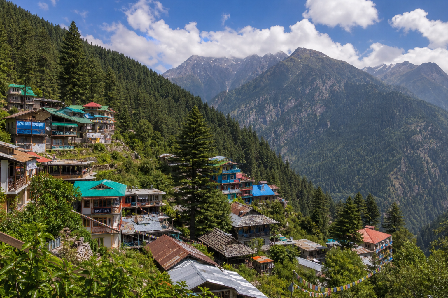 Kasol Tosh Village